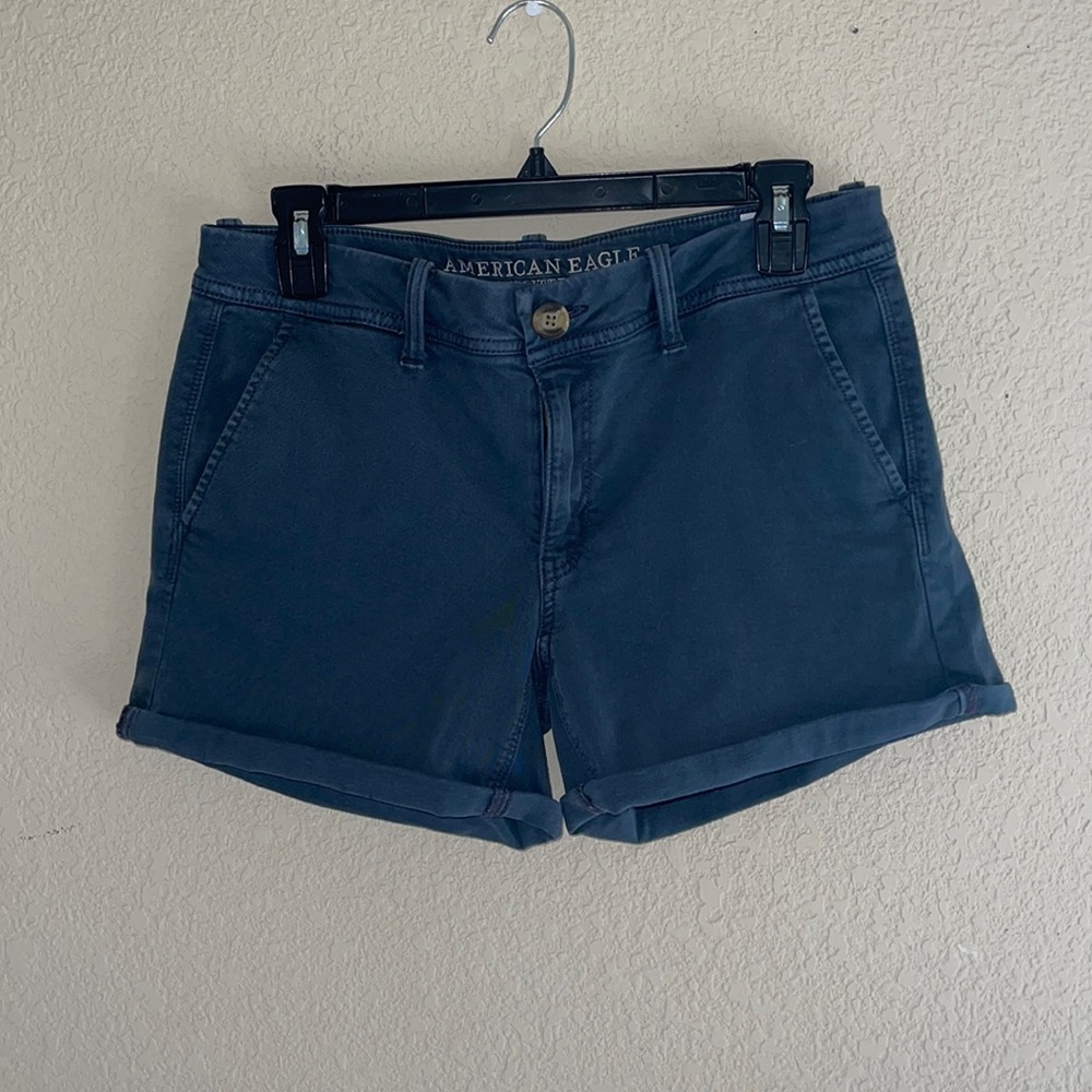 American Eagle Super Stretch X MIDI Shorts